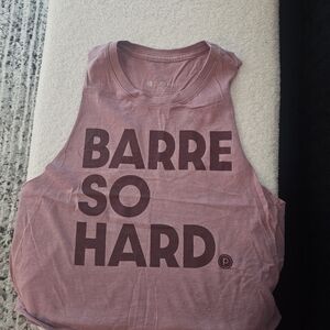 Pure Barre Mauve Tank Top